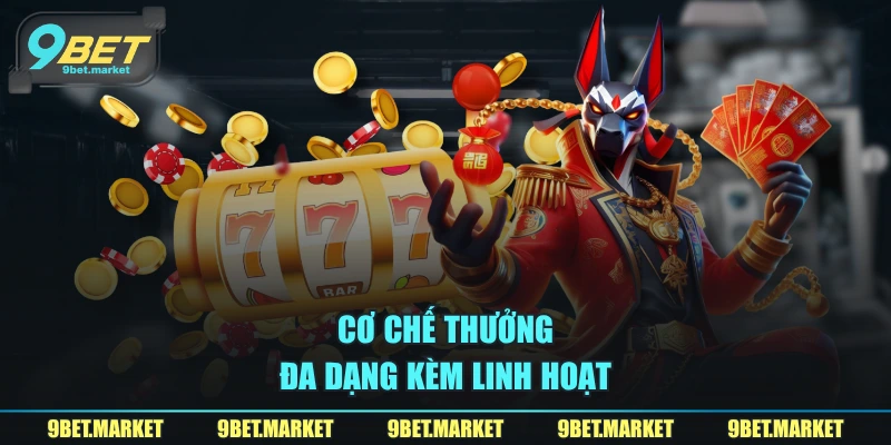 Cơ chế thưởng đa dạng kèm linh hoạt